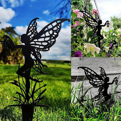 Garden Decoration Fairy Metal Flower Fairy