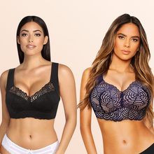 Cargar imagen en el visor de la galería, EXTRA LIFT - Ultimate Lift Stretch Full-Figure Seamless Lace Cut-Out Bra
