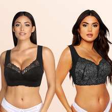 Cargar imagen en el visor de la galería, EXTRA LIFT - Ultimate Lift Stretch Full-Figure Seamless Lace Cut-Out Bra
