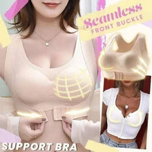 Cargar imagen en el visor de la galería, Seamless Front Buckle Support Bra
